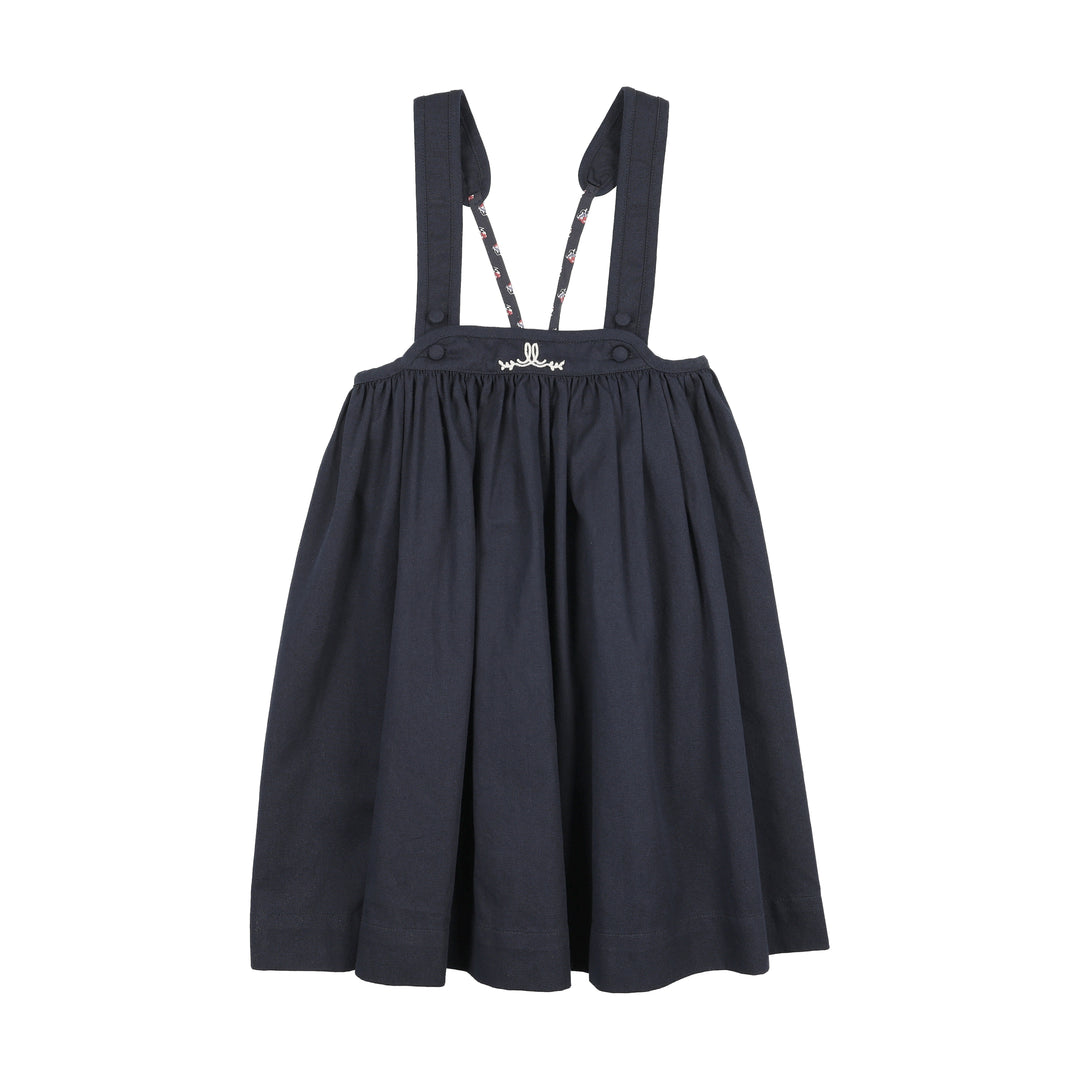 dress home garden high waisted jumper - navy