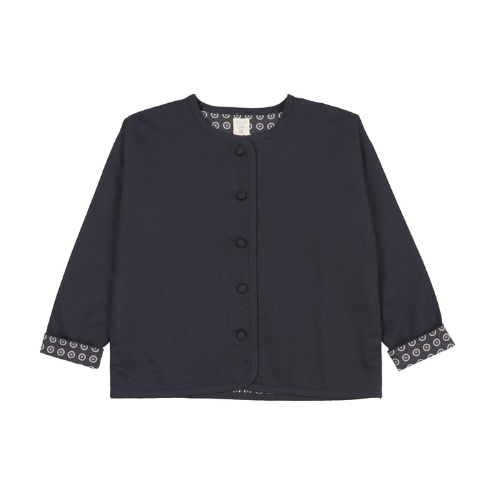 blazer home garden single breasted - navy