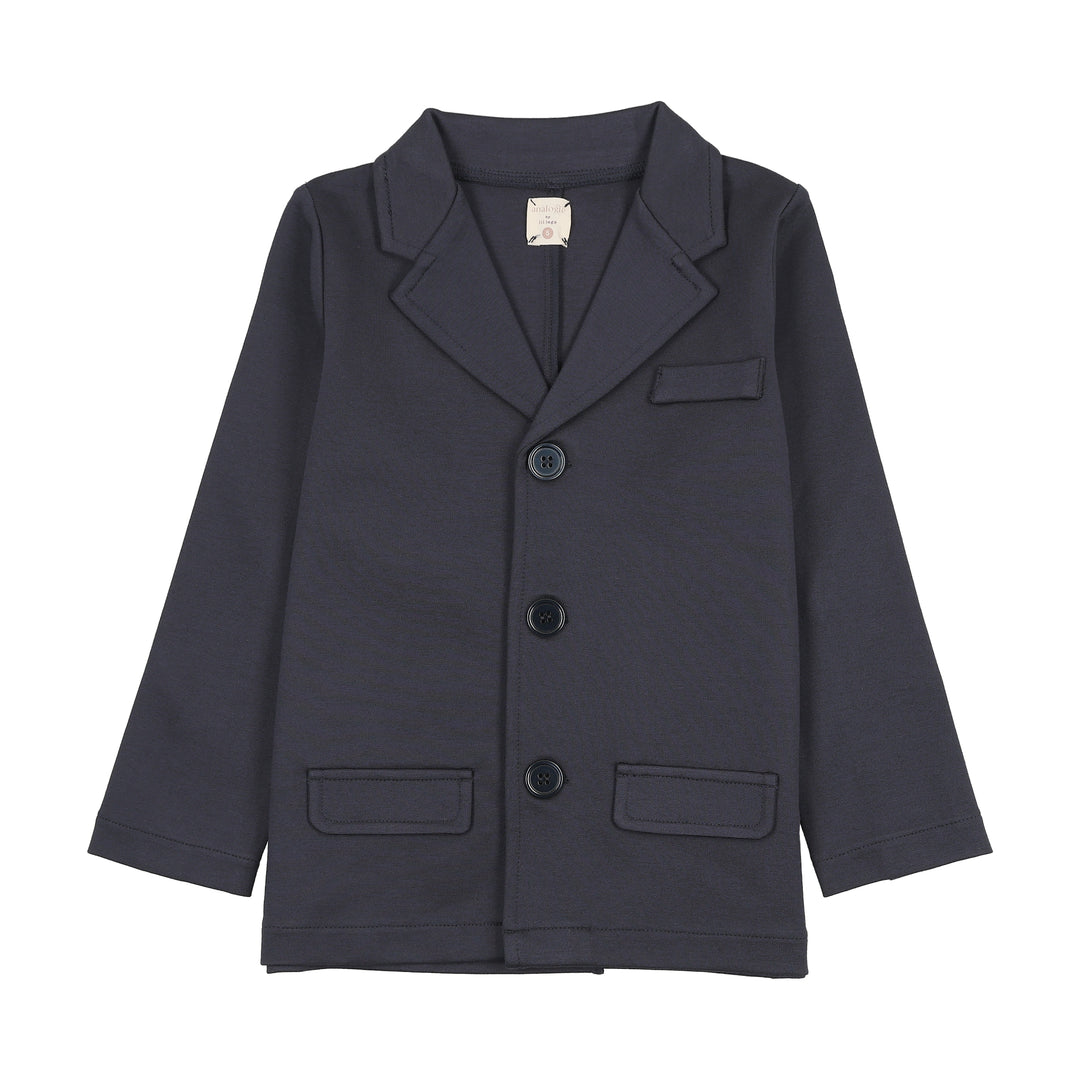 blazer ponte - navy