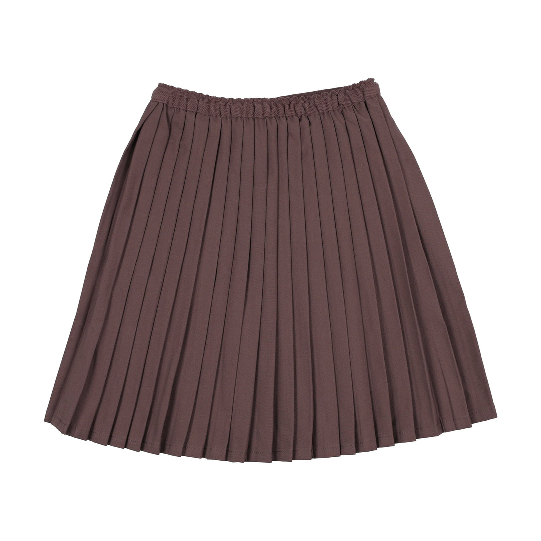 skirt knife pleated - vintage purple
