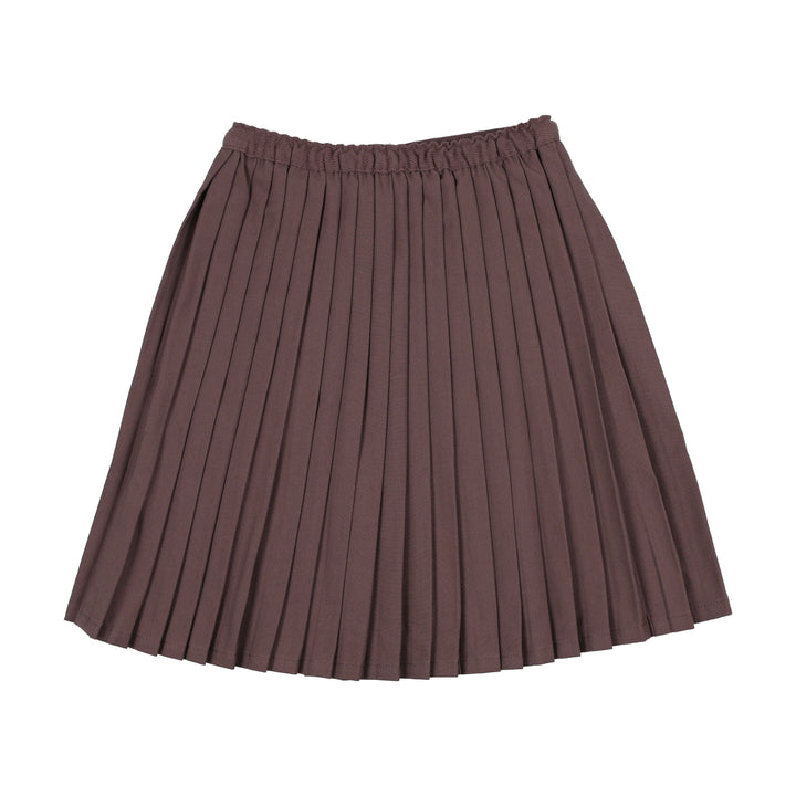 skirt knife pleated - vintage purple