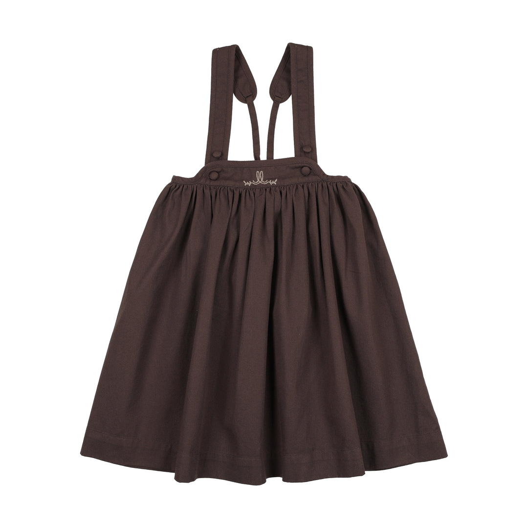 dress home garden high waisted jumper - chocolate brown