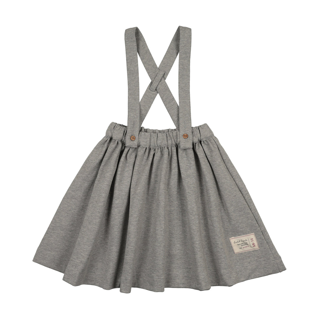 skirt limited capsule circle suspender - light gray heather