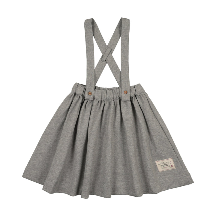 skirt limited capsule circle suspender - light gray heather