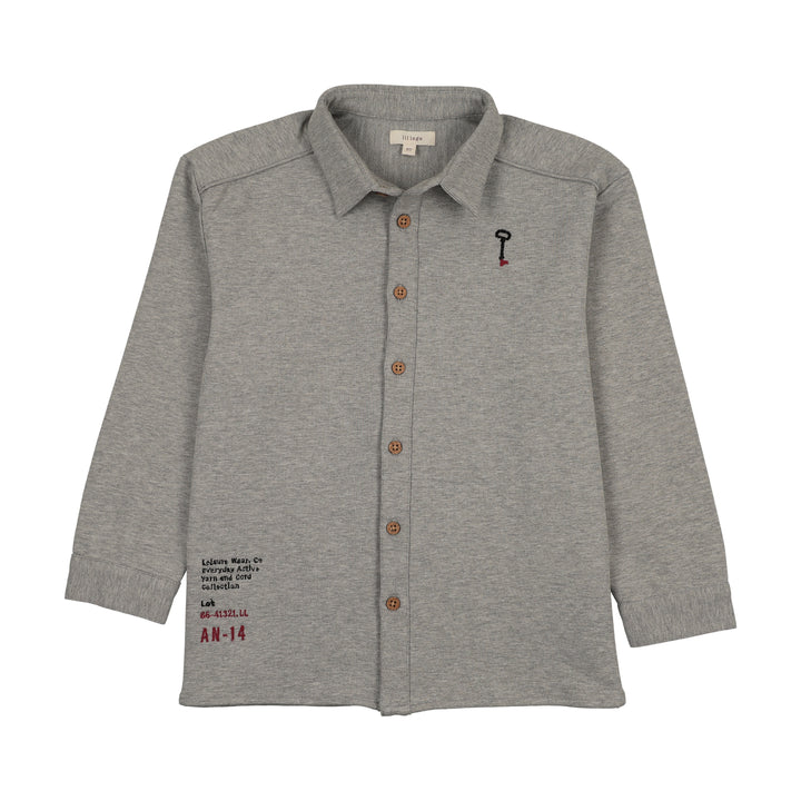 shirt l/s limited capsule - light gray heather