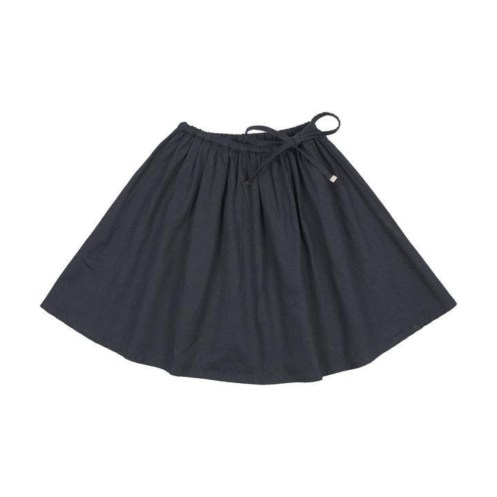 skirt home garden tie waist circle - navy
