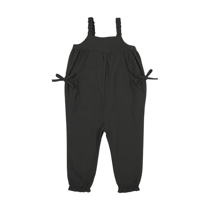 one piece jacquard romper - black