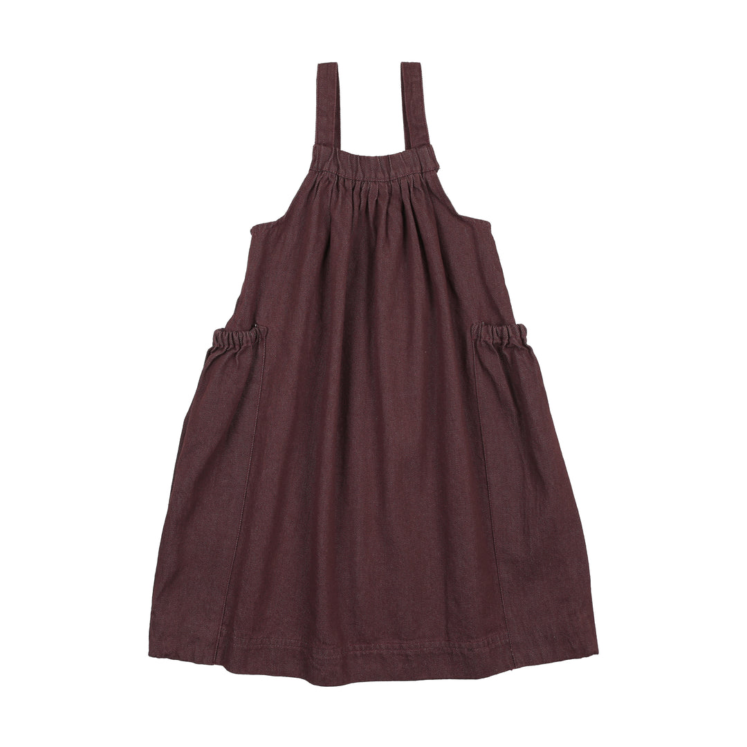 dress rugged threads jumper - burgundy denim