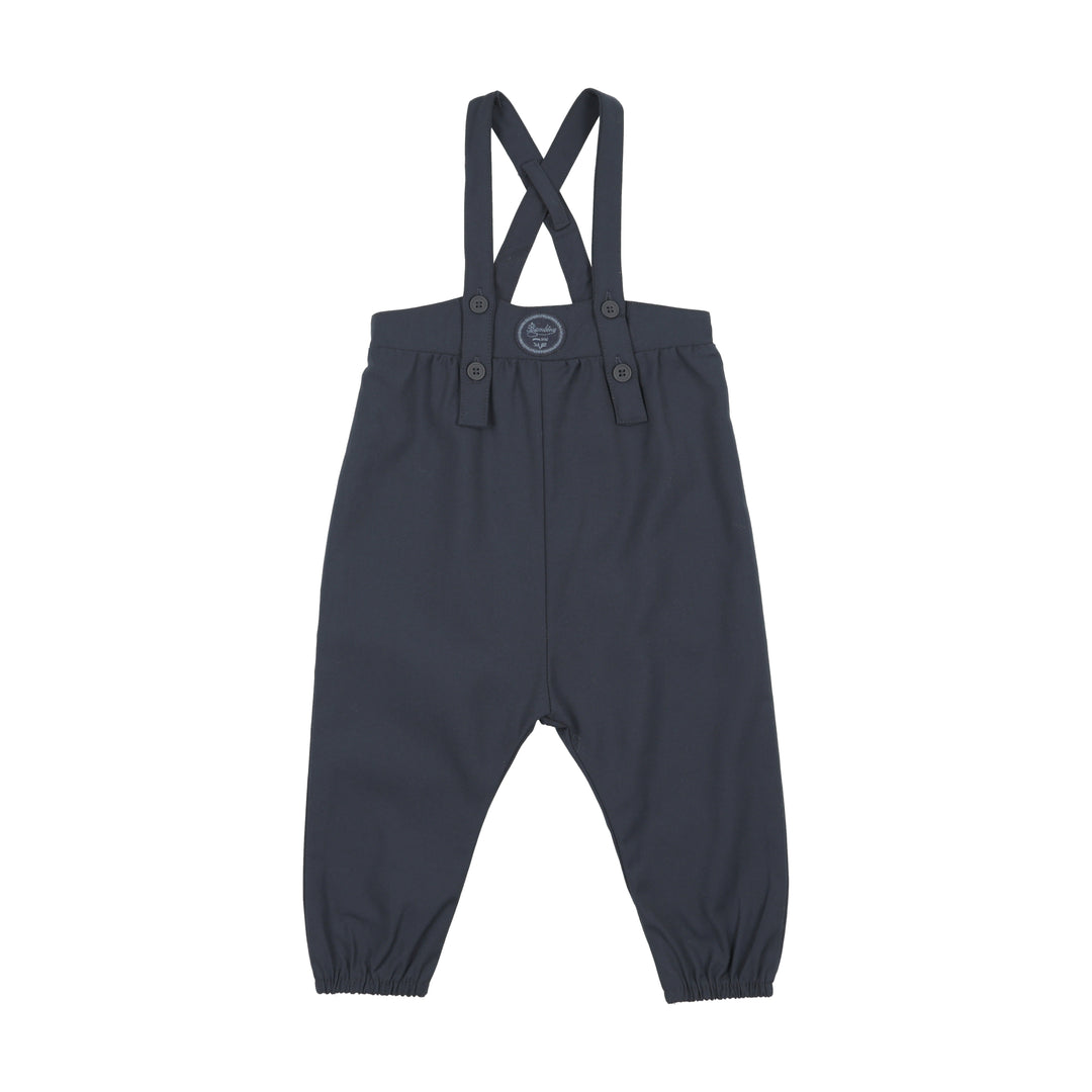 one piece long romper - navy