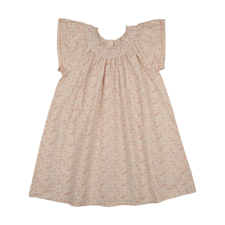 dress sunny blossoms flutter - bud pink