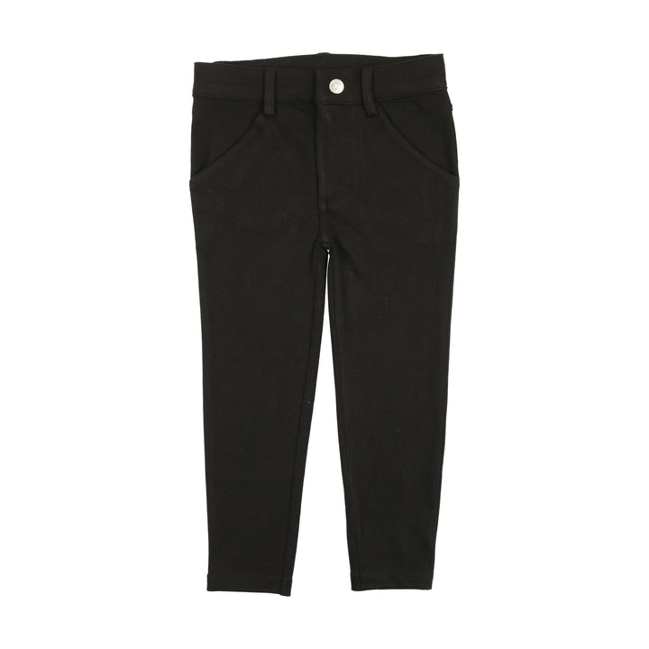 pants basic weekday - black