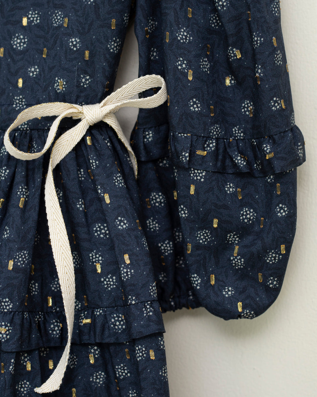 dress willow print frill waisted - willow