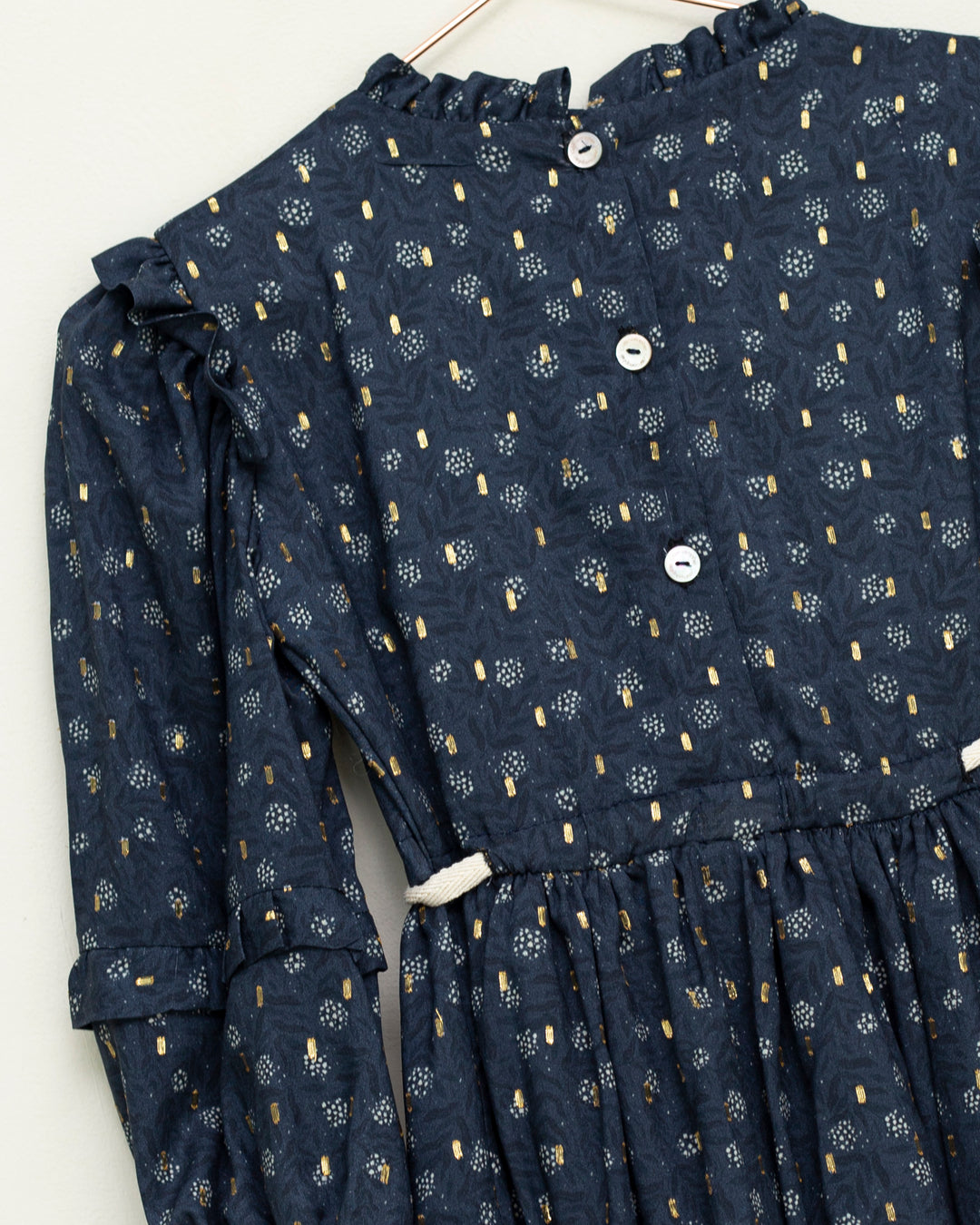 dress willow print frill waisted - willow