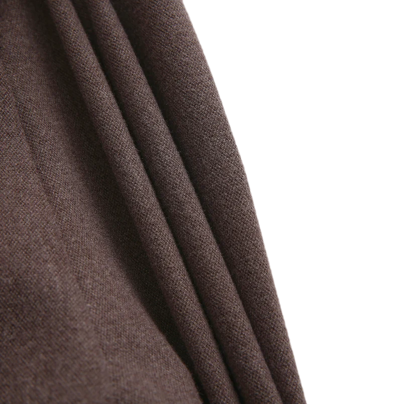 one piece wool pocket overalls - brown