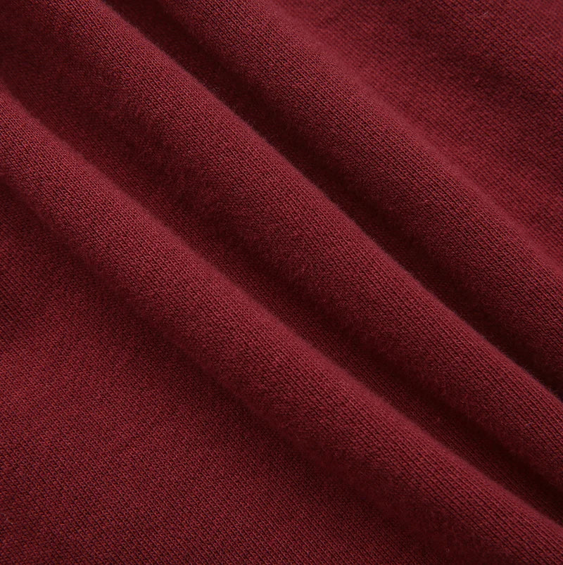 dress hooded smiley sweat - burgundy