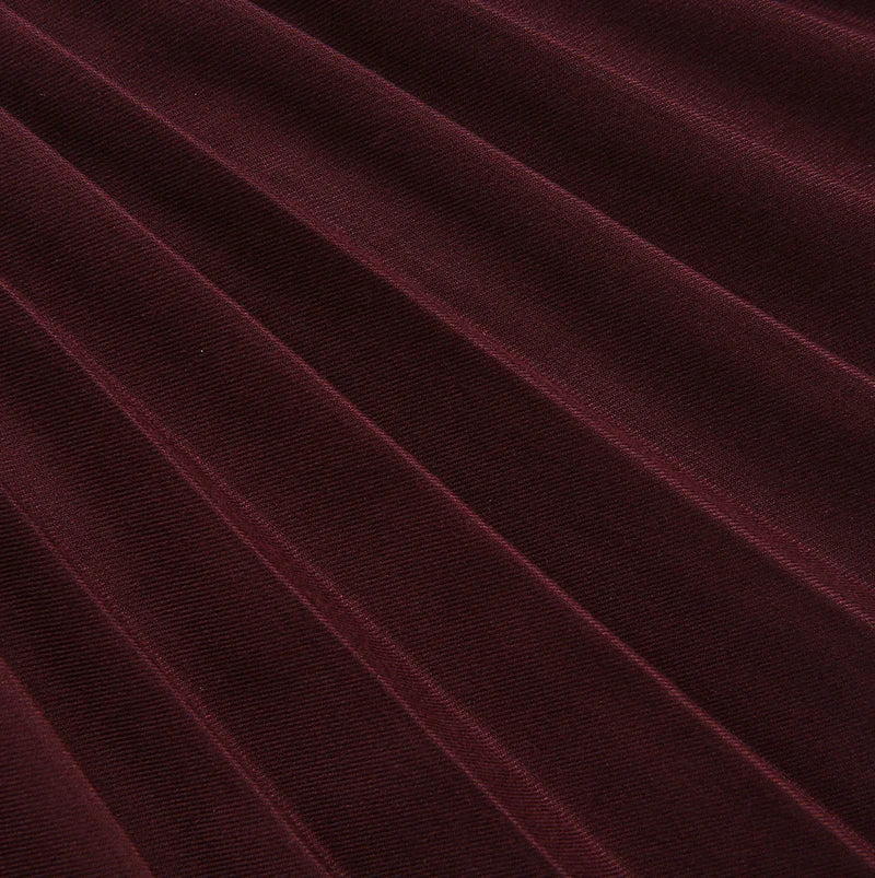 skirt knife pleated - brown