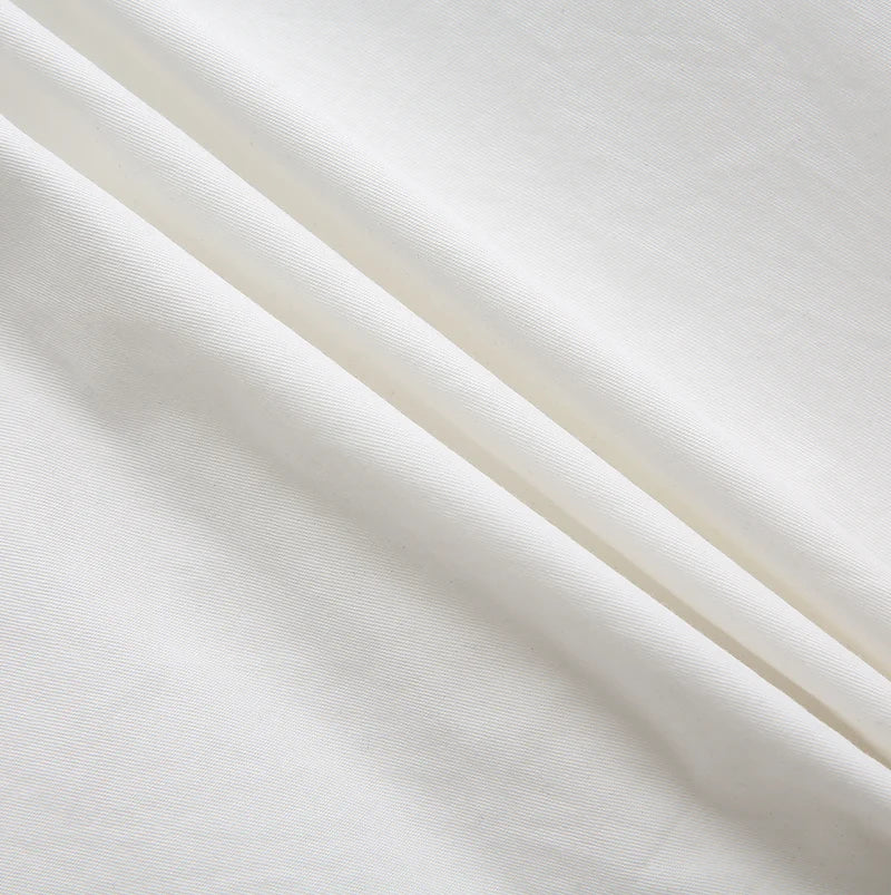 shirt l/s crystal collar - white