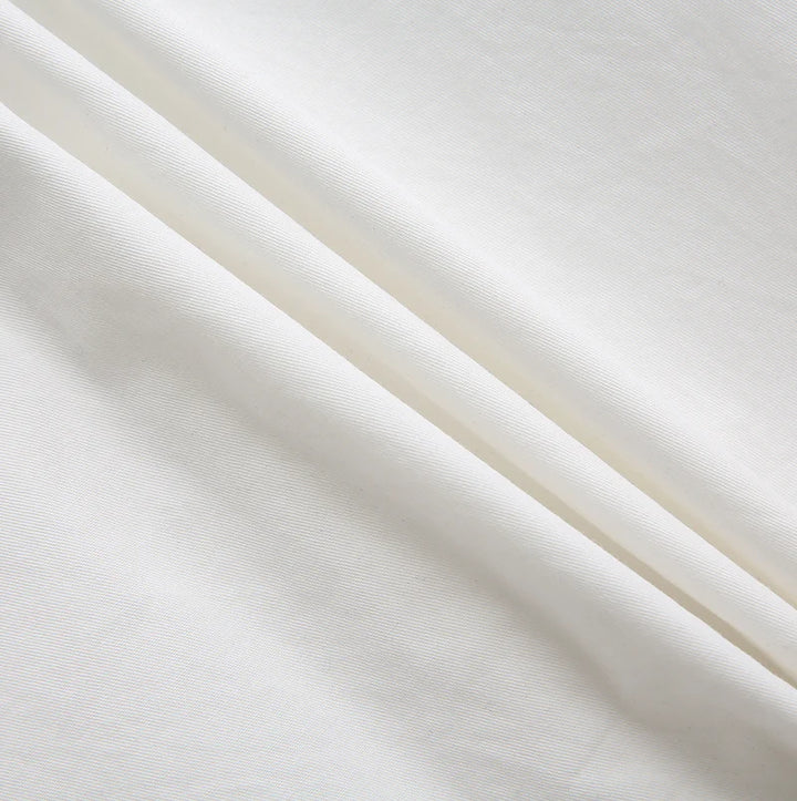 shirt l/s crystal collar - white