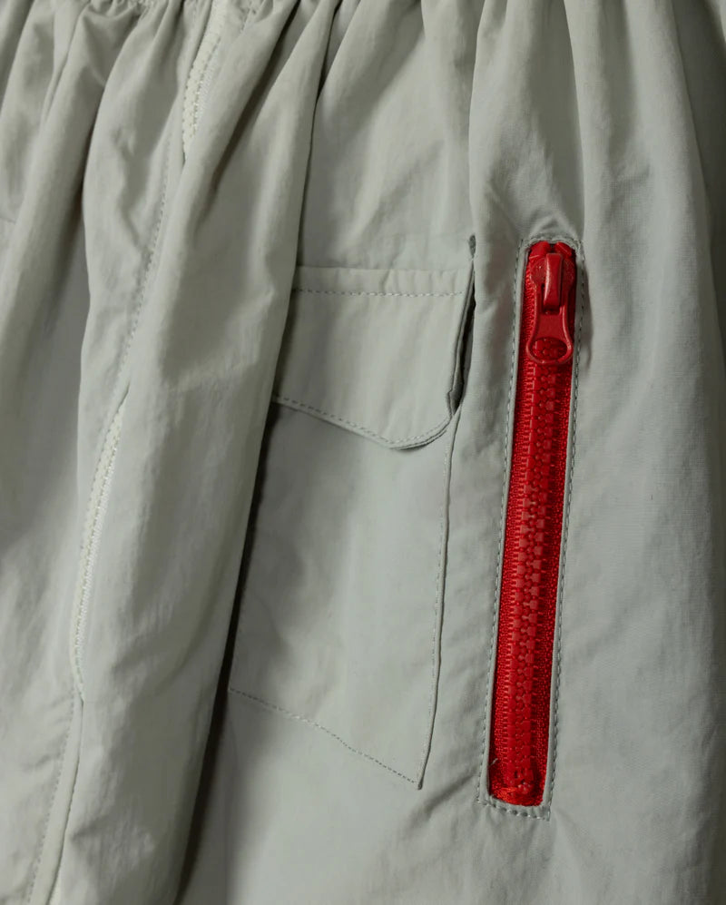 skirt parachute with side pockets - green