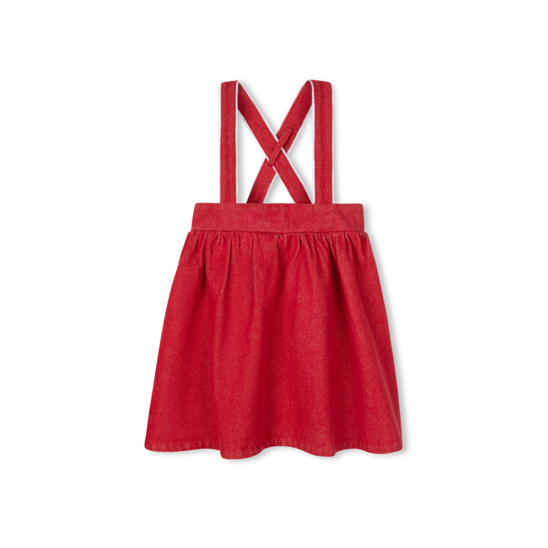 open lace back dress women's new summer style red suspender dress YM880 – ymprom
