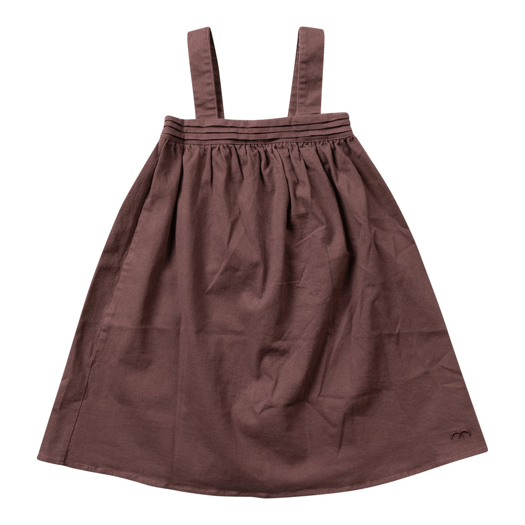 dress denim pintuck band jumper - sweet plum-336