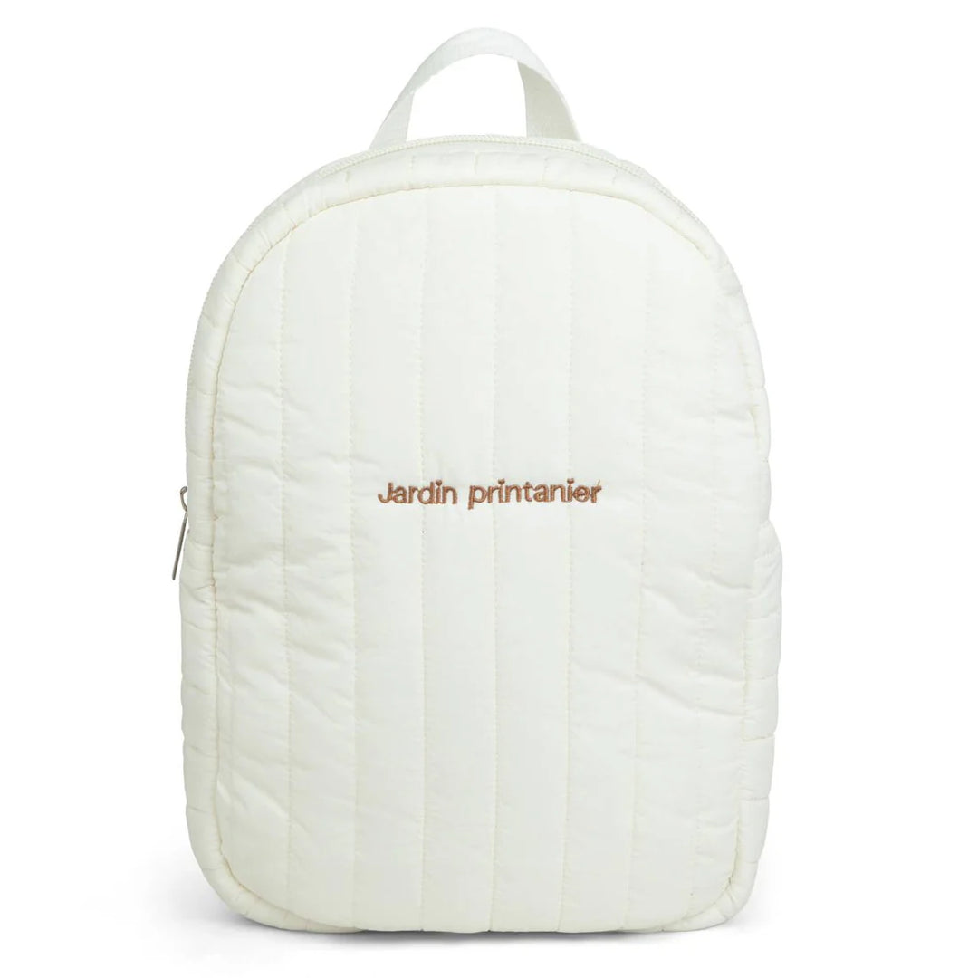 backpack spring garden small - white