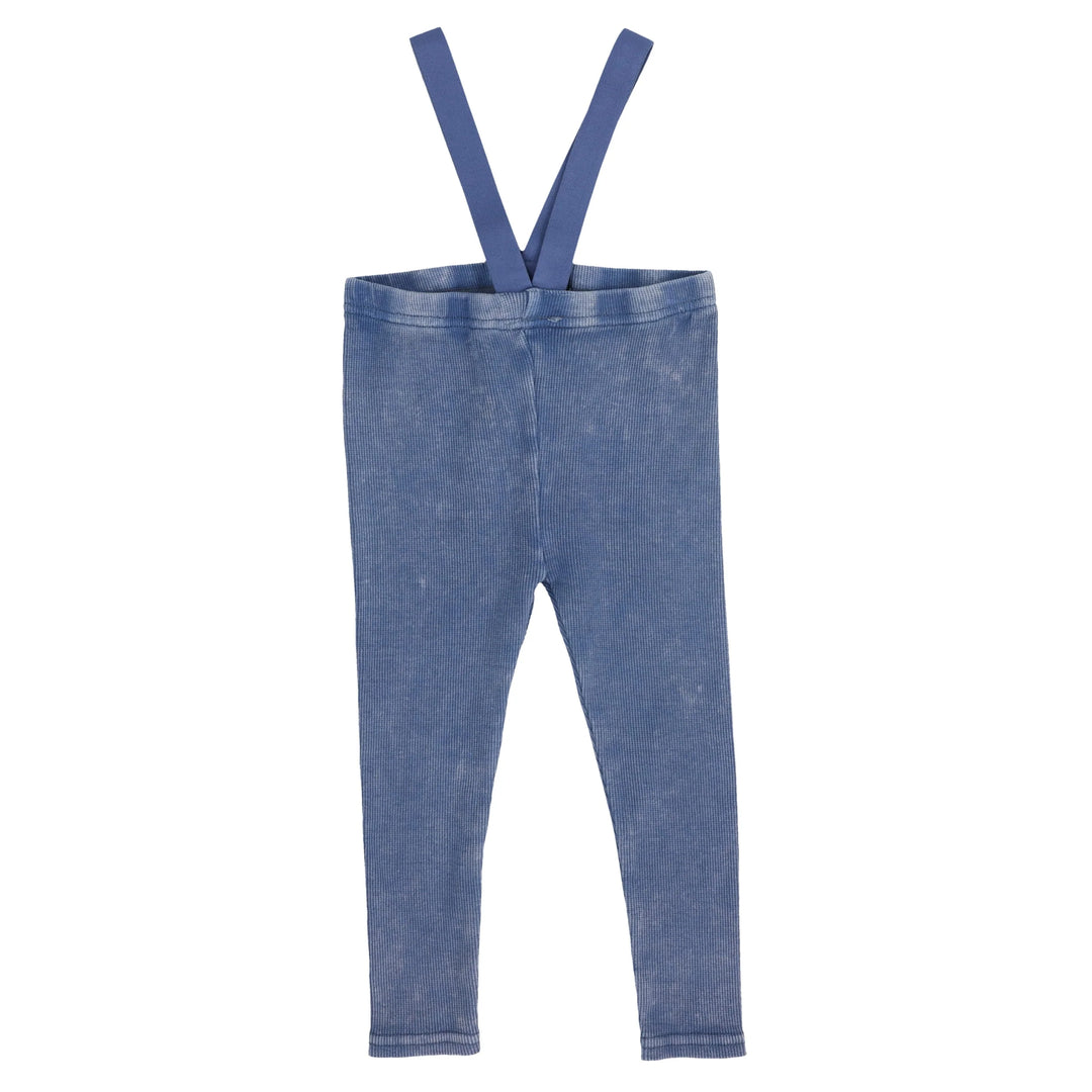 overall suspender - blue wash