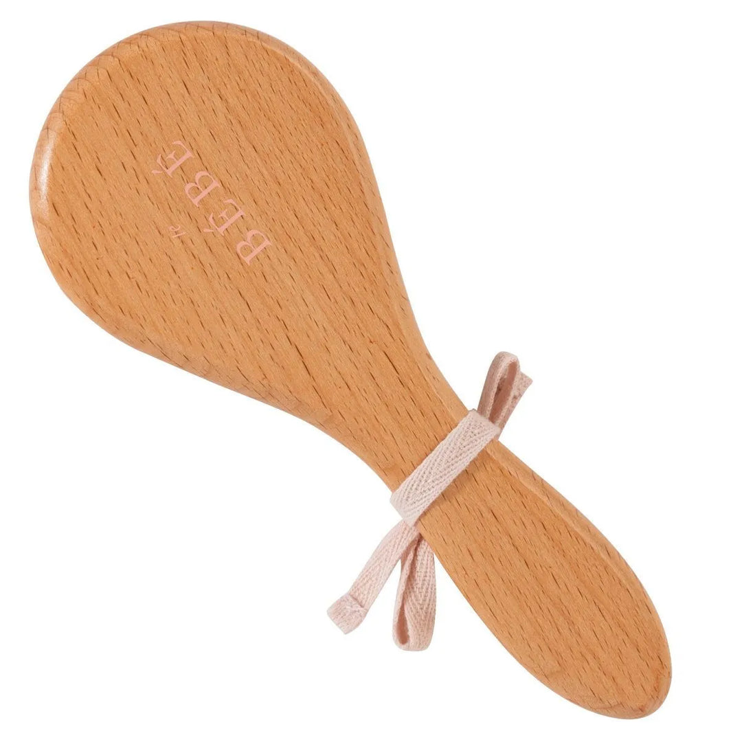 brush bebe wooden - pink