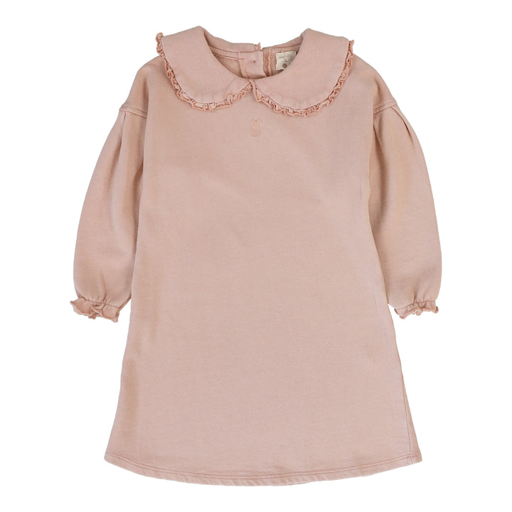 dress washed sweatshirt - dusty pink