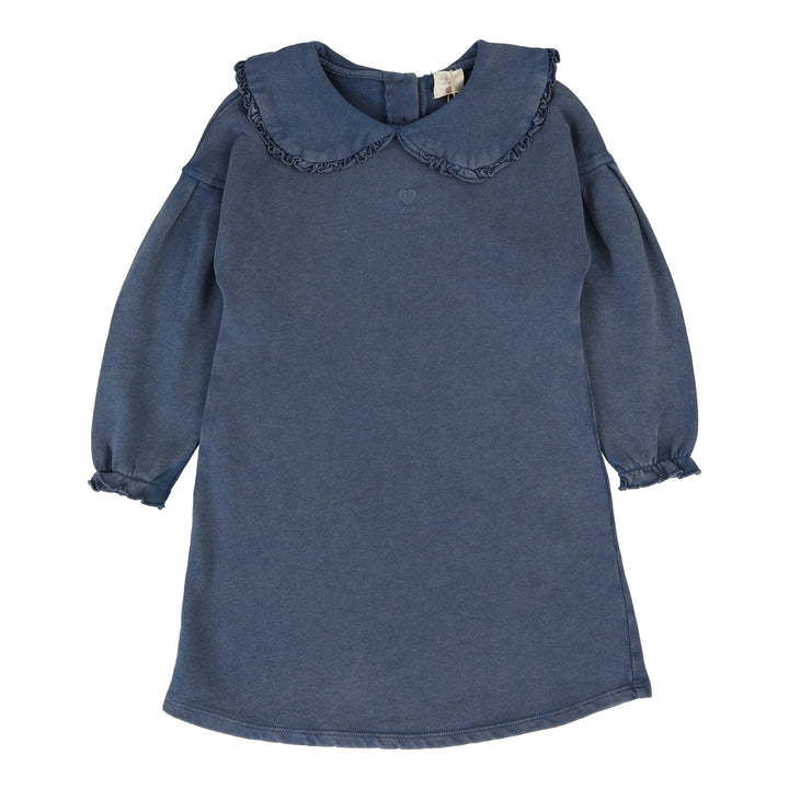 dress washed sweatshirt - blue wash