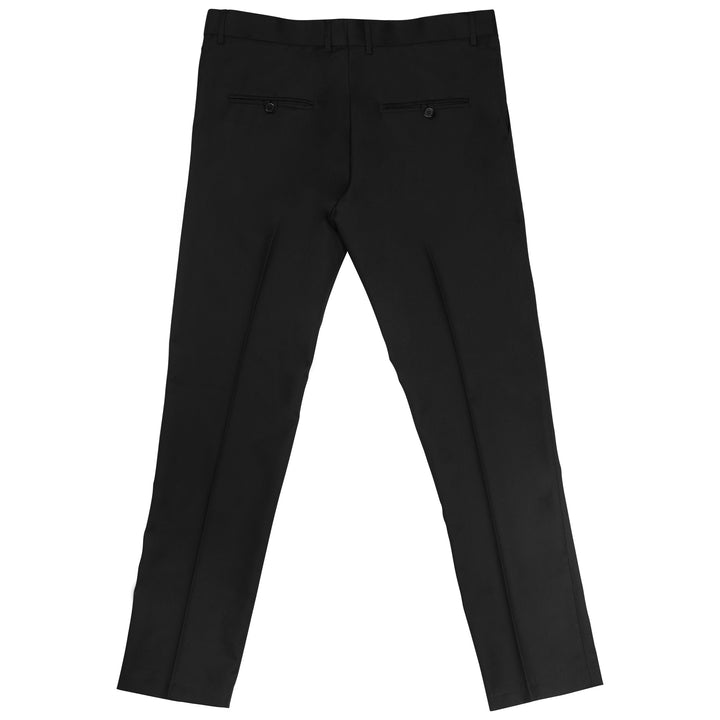 pants husky fit slim leg - black