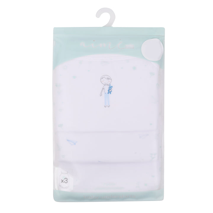 onsie sleevless 3-pack - white