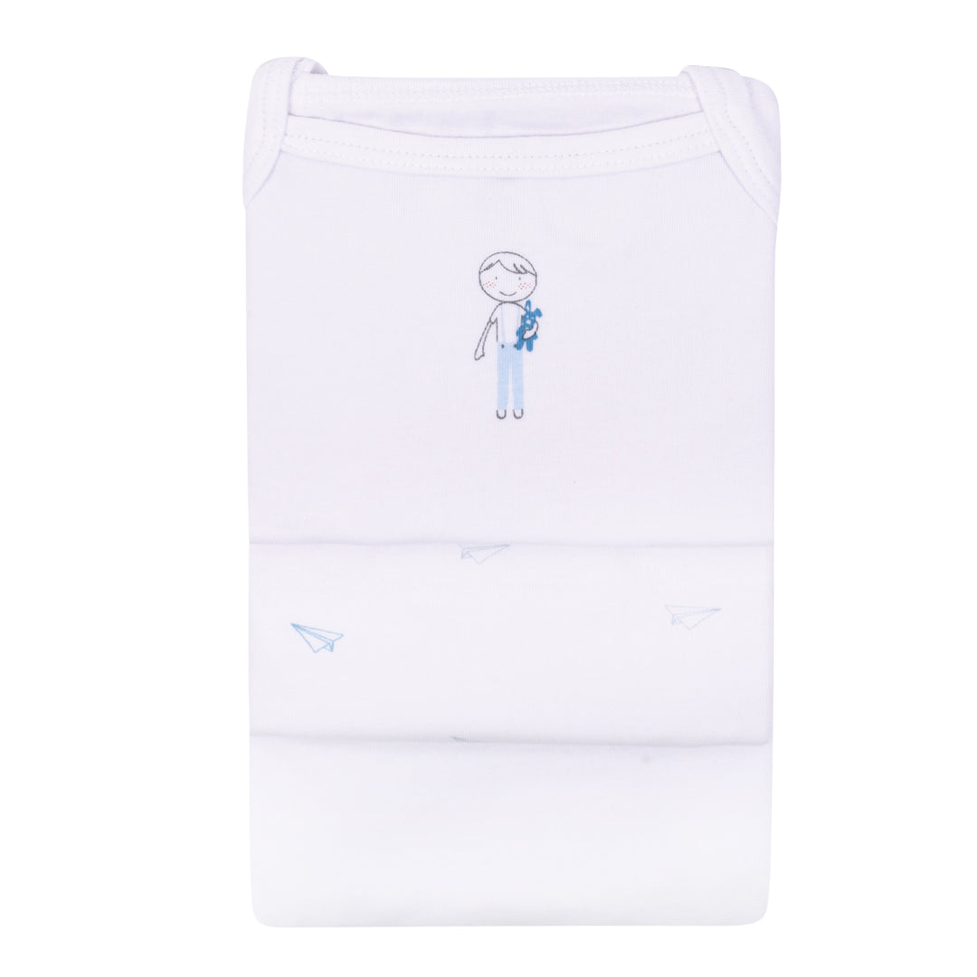 onsie sleevless 3-pack - white