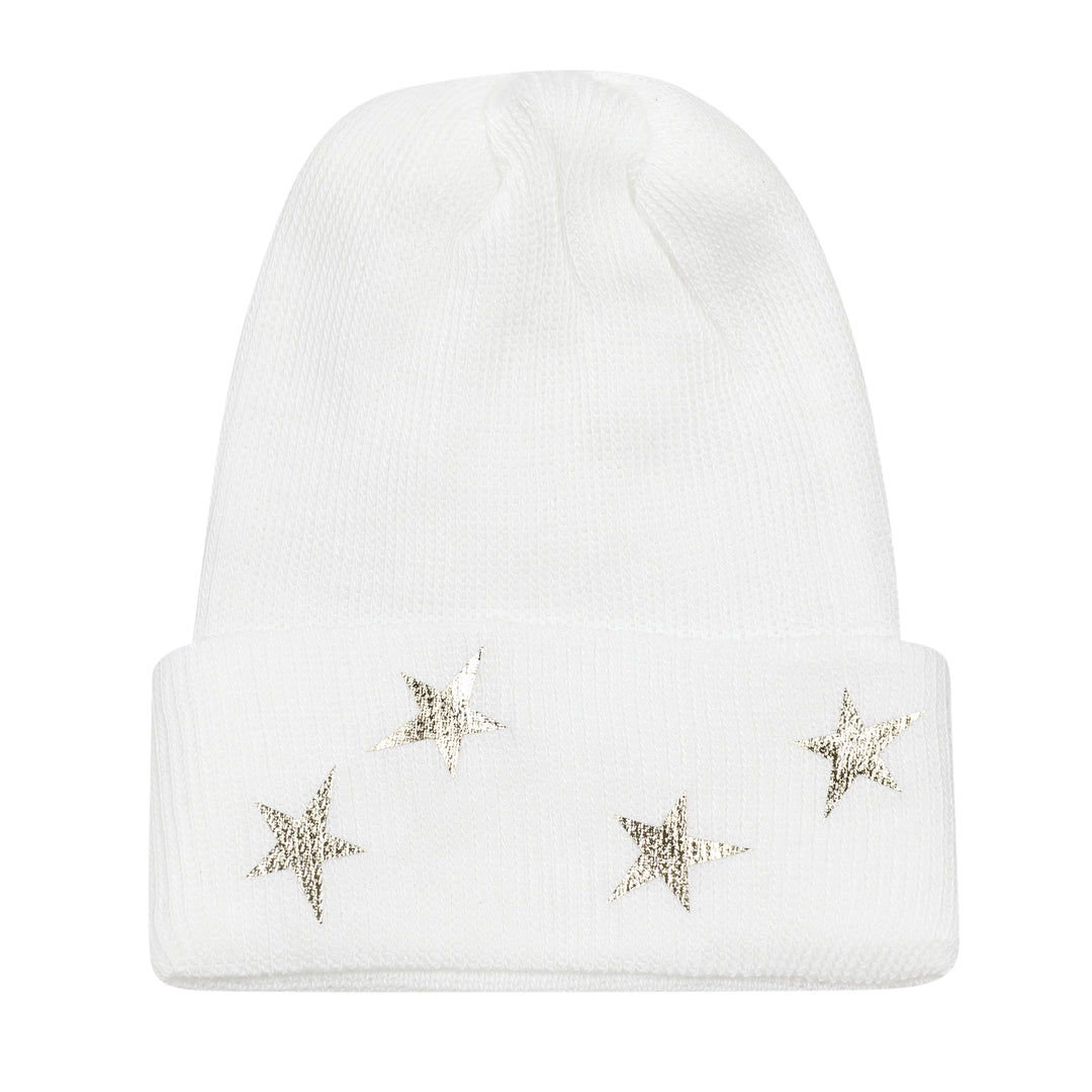 Milibo hat hospital star/heart  on cuff - gold