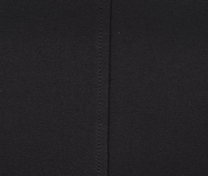 skirt front stitch covered - black