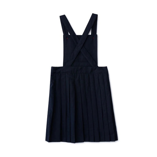 pinafore pleated dress Stone Plus Checked Pleated Pinafore Dress
