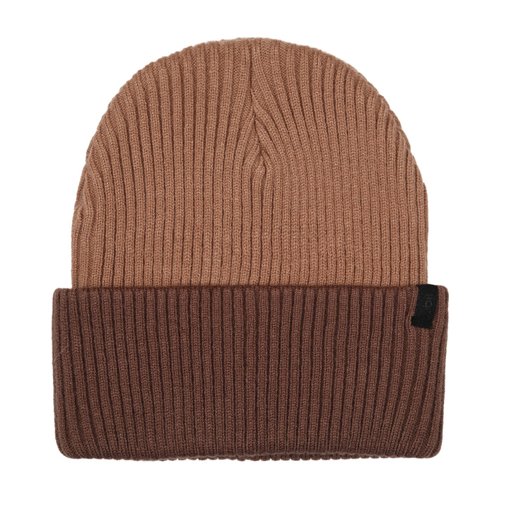 hat ribbed - peanut chocolate-495