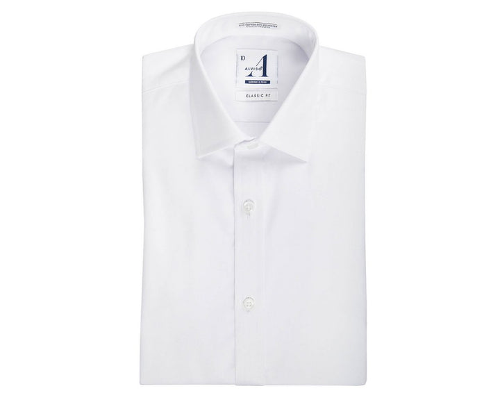 shirt classic regular poly cotton - white