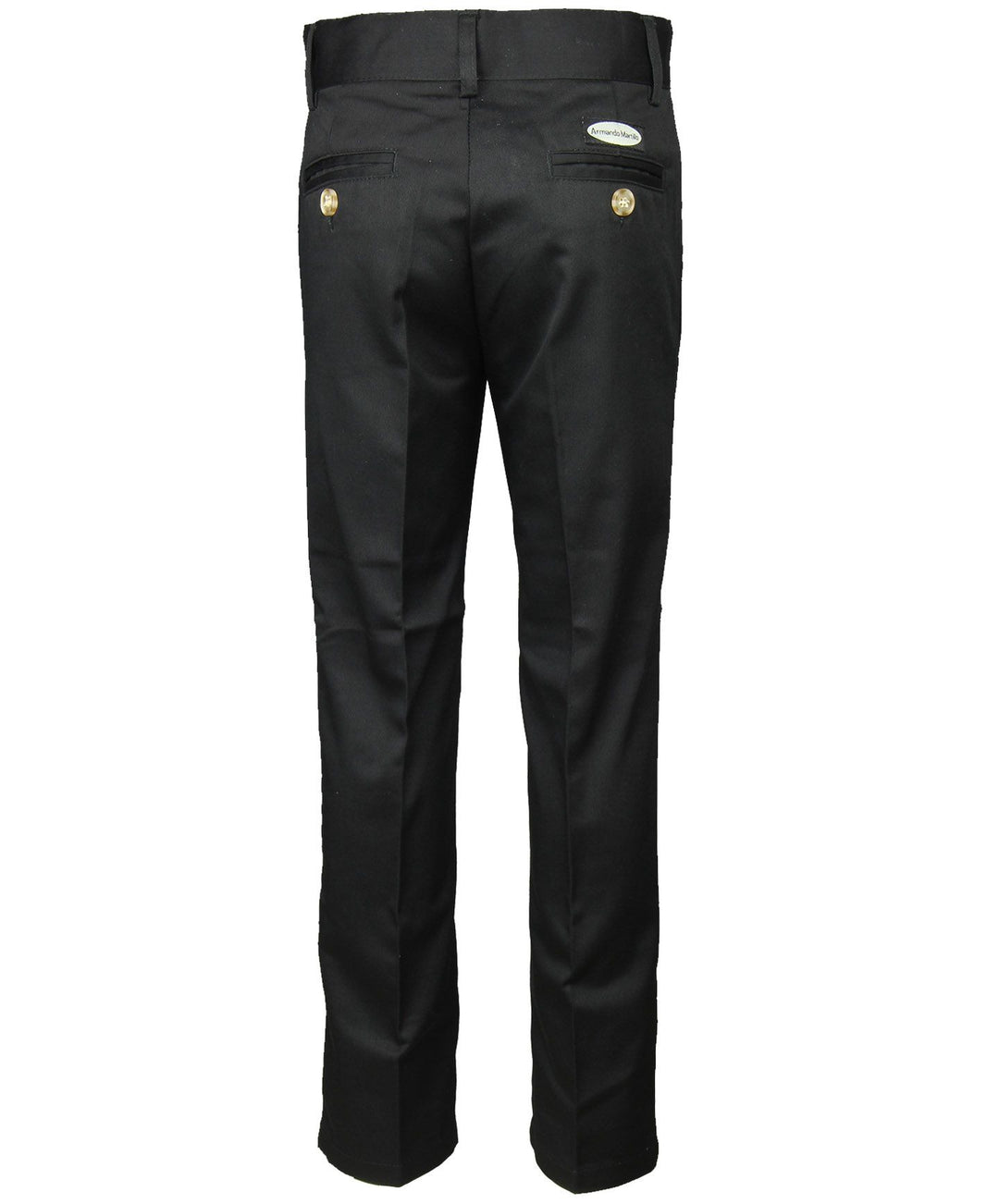 pants  cotton skinny fit - black