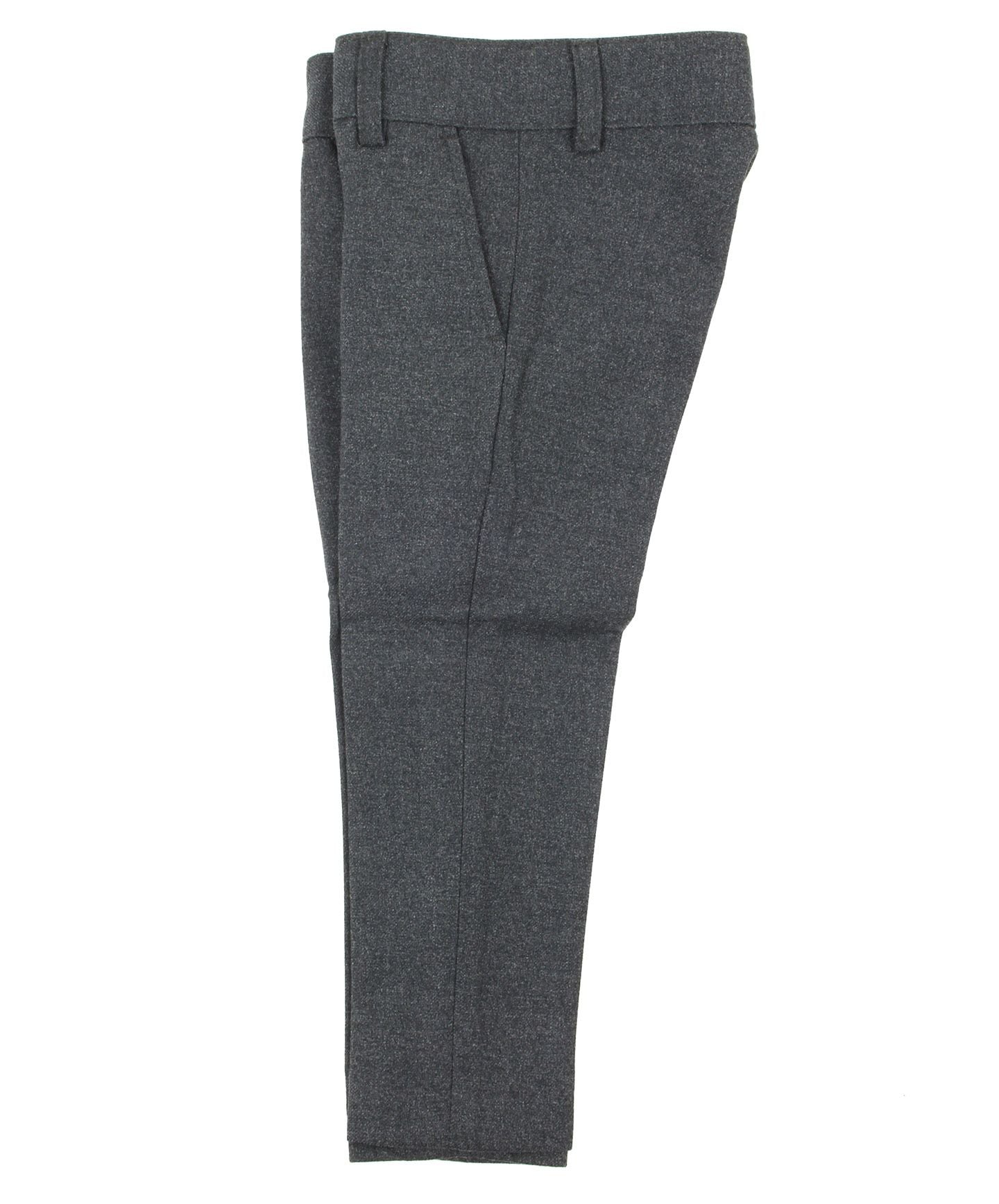pants wool look reg fit - medium grey – Lily and Todd