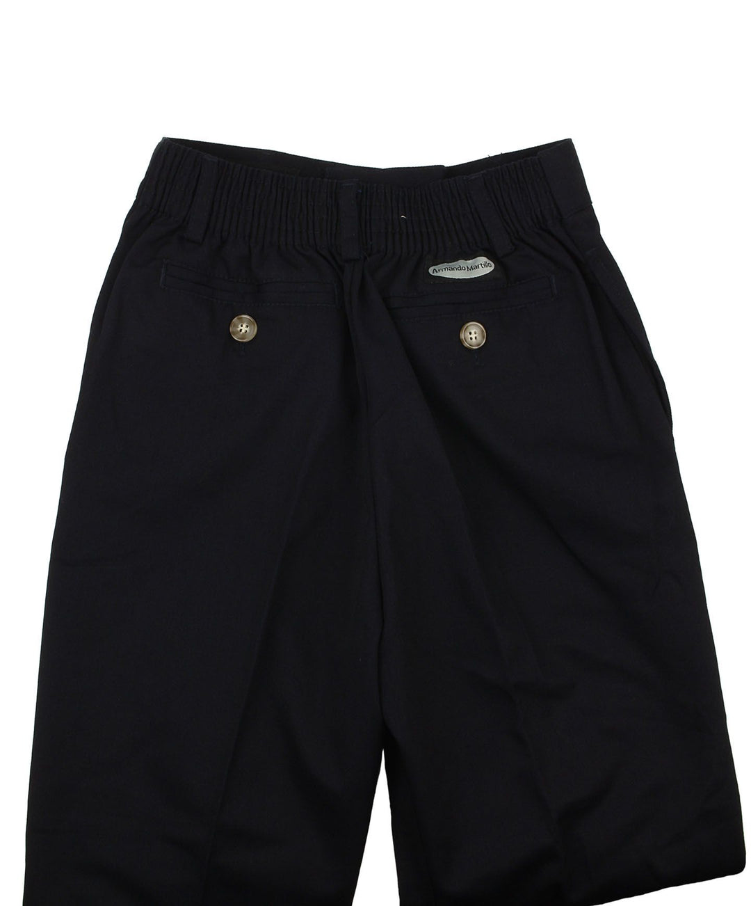 pants cotton regular fit - navy