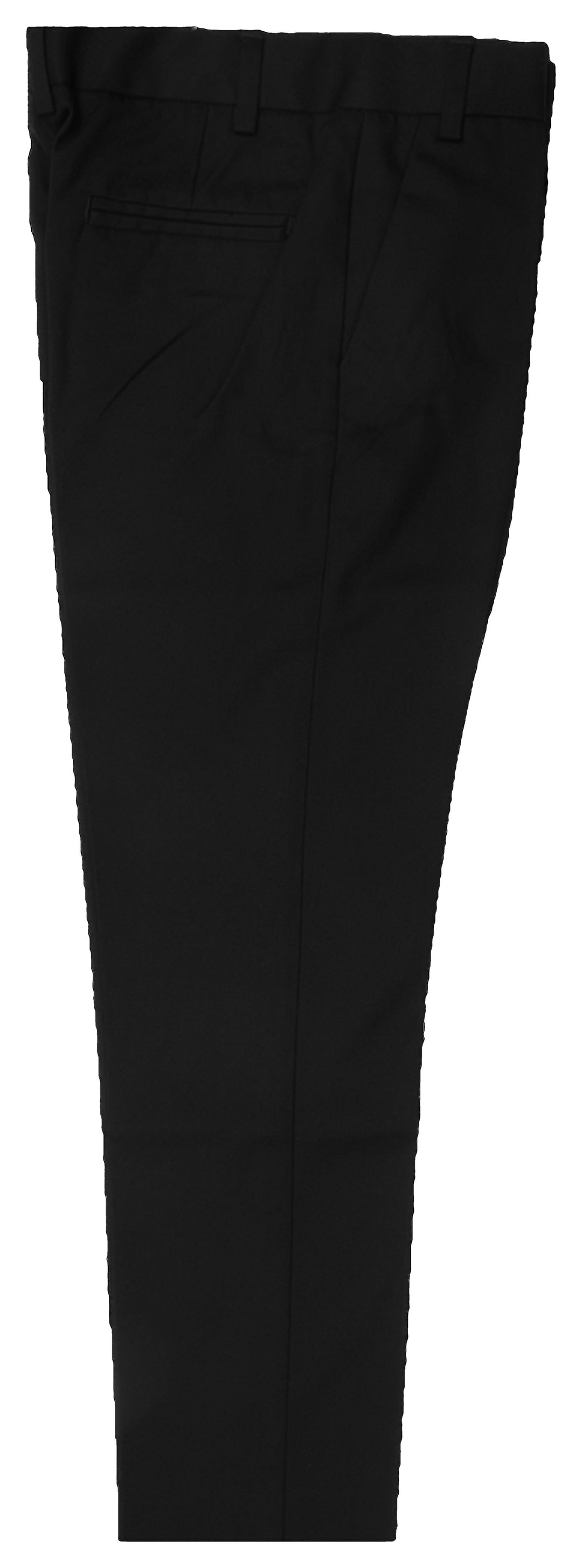 LEO & ZACHARY PANTS SLIM FIT DRESSY - BLACK (4613491753049)